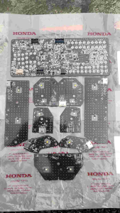 pcb led lampu depan honda pcx new 160 original
