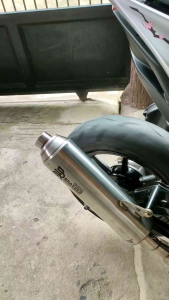 Silincer Standard Racing Inlet 38/50mm Full Stainless Steel Original Brazzer Exhaust Universall