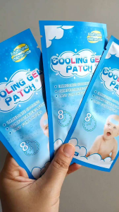 P104 PLESTER KOMPRES PENURUN PANAS BAYI & ANAK COOLING PATCH GEL BYE FEVER disayangbayi