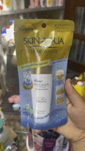 Sữa Chống Nắng Dưỡng Trắng Sunplay Skin Aqua Clear White SPF50 25g