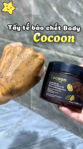 Tẩy tế bào chết cơ thể cà phê The Cocoon Dak Lak Coffee Body Polish 200ml - chính hãng Việt Nam
