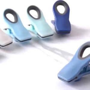 Jepitan Magnet Warna Klip Magnet Kulkas Penjepit Kertas Snack Serbaguna