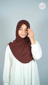 ARGISKA- Bergo instan Sabila pad | Hijab instan jisoo pad oval pelintir