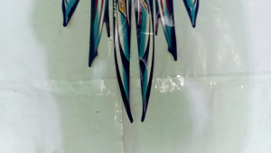 STIKER STRIPING LIS LES POLET PLAT BODY MOTOR YAMAHA MIO SPORTY 2007 BIRU