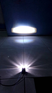 LAMPU TEMBAK SOROT MOBIL MOTOR LASER 2 WARNA