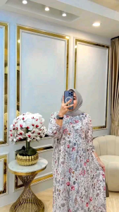 Gamis Lebaran Terbaru Rayon Busui