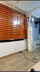 tirai krey motif outdoor tahan cuaca curtains blind