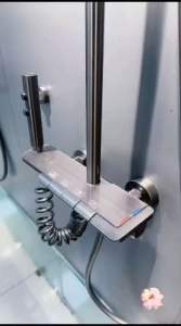 [SG Stocks] Metal Grey Rian Rian Shower Set Shower head Shower head set