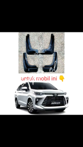 SET MUD GUARD MUDGUARD KARPET LUMPUR ALL NEW AVANZA XENIA TERBARU 2022 2023 2024 TYPE E G