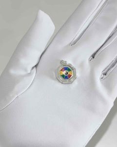 เงินแท้มีใบรับประกัน จี้เงินแท้ หยินหยางแปดทิศ / เสริมโชค ปัดเคราะห์ เรียกทรัพย์ | PS1HO017