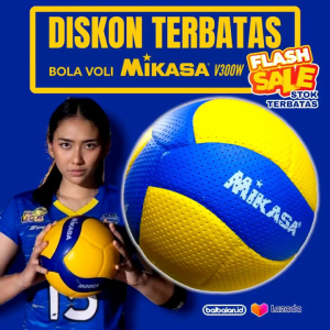 Bola Voli Mikasa V300W Ball Volleyball Volly Pres Yolla Yuliana Pro Liga