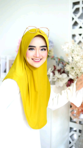 Termurah Jilbab Sporty L  | Hijab Sport Jersey Terbaru
