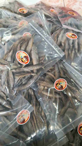 ปลาหลด 100% ตากแห้ง แพค 100 กรัม หมักปรุงรสอร่อย