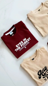 Baju Kaos Anak Laki-laki Motif Depan Belakang Usia 1-12Tahun