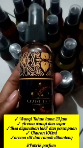 Parfum 100ml beli 1 gratis 1 Pria (strong)dan Wanita (shoft) asli pembuatan Pabrik