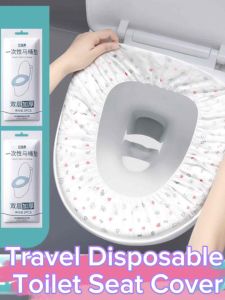 Disposable Double Layer Thickened Toilet Seat Cover/Travel Hotel Toilet Seat Cover(10pcs/5pcs) (SG Stocks)