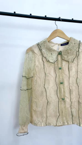 Forlani Korean Style Ruffled Blouse Import 2192 3M