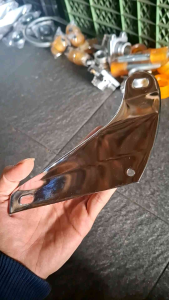 PANGKON KNALPOT COBI CORBI CB100 CB 125 CROME