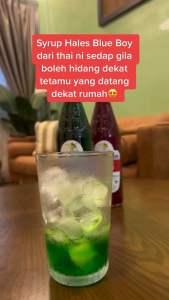 SIRAP THAI / SIRAP BLUE BOY Hales Cordial / Kordial 710ml Hales