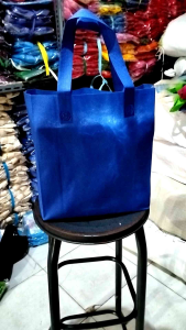(LUSINAN) Tas Kain Spundbond 30x40x8 lipat samping Real 65/70gsm