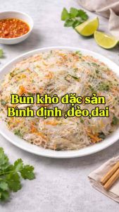 1Kg Bún Khô Đặc Sản Bình Định  Không chất tẩy trăng(Có 2 Phân Loại) cho khách chọn  Biglove