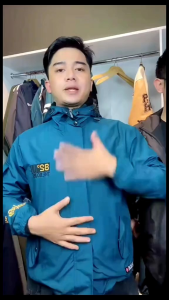 JACKET OUTDOOR JAMINAN 100% ORIGINAL THE BOJIEL PARASUT TASLAN ZN REGLAN UNISEKS KODBAR 205