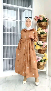 Midi dress embroidery