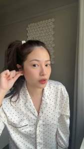 Icherryher - Wavy Baby Earrings and Necklace