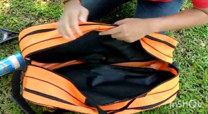 Tas Tenis/Badminton 3 Ruang Waterproof