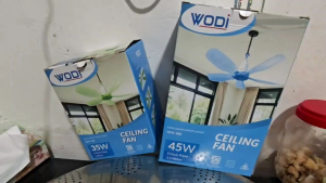 Wodi Kipas Angin Gantung Ceiling Fan Helifan 35W 45W WHF-788 / WHF-988 Heli Fan 5 Baling Bagus