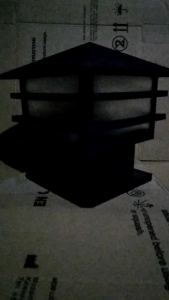 Lampu taman pilar pagar besar (LPB) lampu pagar depan/belakang rumah & villa lampu pagar keriling