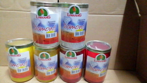 Liwanag Diamond Candle in Container (S#193) Size:3/4" Diameter x 4-1/4" Height Sold Per Piece Color Available: Red White Yellow Burning Time: 2 Days