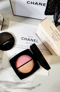 CHANEL LES BEIGES HEALTHY GLOW GOLDEN POWDER สี Éclat Du Soir