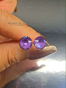 [D.T.C Crystals] Swarovski Orchid Ignite Earstuds
