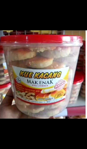 Kue Kacang Toples Besar +-900gr