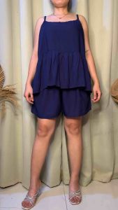 XL TO 2XL LEXI SPAG RAFFLES TERNO SHORT