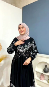 Gamis SM R - Gamis Twill Ld 100-120 | Gamis Twill Premium Pekalongan