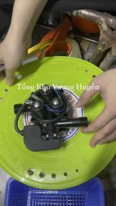 Bộ đầu bơm máy rửa xe mini có kèm rơ le điện máy xịt rửa xe gia đình