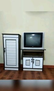 [COD] Lemari baju + meja Tv minimalis modern murah Paket combo Best seller - RANDOM