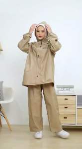 RAINCOAT JAS HUJAN Pria Wanita Dewasa Bahan Tebal dan Kuat Anti Rembes