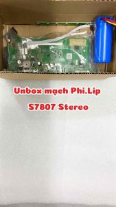 Mạch loa bluetooth phi-lip S7807 stereo phụ kiện âm thanh DIY
