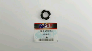 Mur Kopling Grand M14 (Harga Per 1 PCS) - Mor Mur Baut Baud Nut Hex Rumah Kampas Kopling Kopleng Kupling Kupleng Coupling Clutch Drat 14mm Kunci Mahkota Honda Astrea Prima Legenda Supra Lama 100cc Tromol