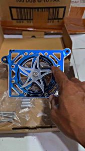 Cover Tutup Radiator Spinner Acrylic Honda Vario 110 Bonus Baut & Boshing