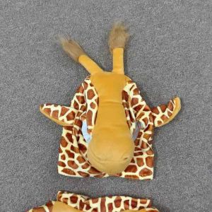 READY STOCK Cosplay Baby Kids toddler Giraffe Animal Jumpsuit Costume Movie Story Book Character Safari Wild Animal 2-3 years old
