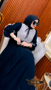 Midi Dress Wanita Impor Ory SHR: Bahan Berkualitas Tinggi & Desain Elegan