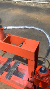 Mesin Press Hidrolik 10 Ton & Manometer Indikator Tekanan