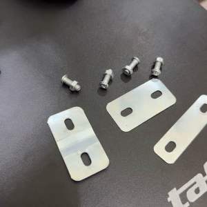 (( ISI 7 PIECES )) Clamp Mur Baut Plat Klemp Clemp Clamp Klem Keranjang Sepeda Mini City Bike DLL