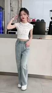 CELANA KULOT ANAK CEWEK RIBBON BOTTOM SUMMER PANTS CANTIK MODIS KEKINIAN IMPORT