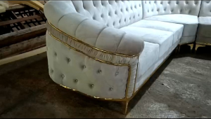 Sofa Sultan Terbaru & Fullset Meja Model BJ26