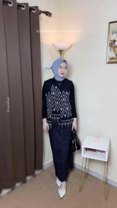 ZAHIRA VEST TENUN - ROMPI TENUN - BAJU TENUN-OUTER TENUN